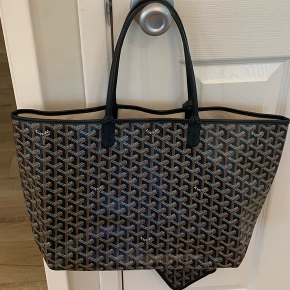 Goyard St. Louis PM black tote - Picture 4 of 6